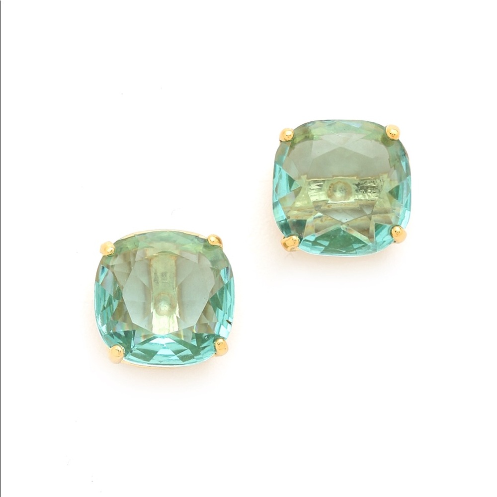 Kate Spade Aqua gumdrop earrings